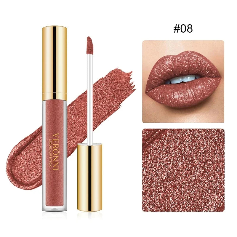 (Hot Sale-40% OFF)Metallic Liquid Diamond Glitter Lipstick