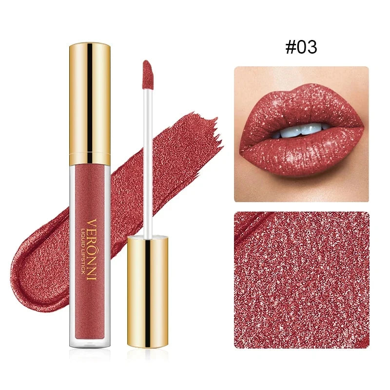 (Hot Sale-40% OFF)Metallic Liquid Diamond Glitter Lipstick