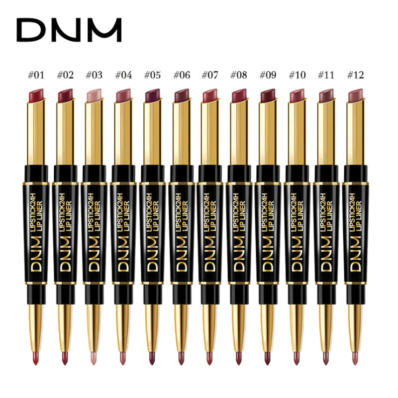 2-in-1 Waterproof Lipstick Lip Liner