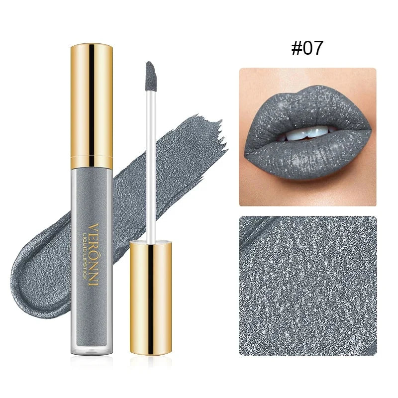 (Hot Sale-40% OFF)Metallic Liquid Diamond Glitter Lipstick