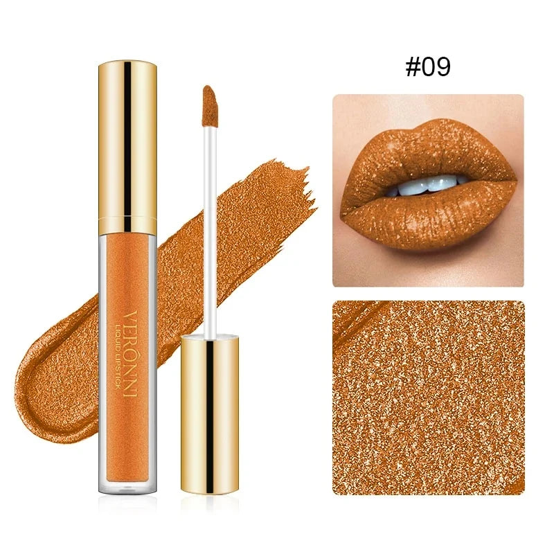 (Hot Sale-40% OFF)Metallic Liquid Diamond Glitter Lipstick